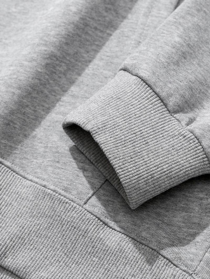 Men' Heavyweight Hoodie - Oversized Pullover Sweatshirt, Black Hooded Sweatshirt for Fall/Winter, Everyday Casual Streetwear Essential Cold Weather Apparel, Sweater Hoodie