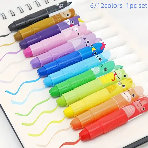 Jumbo Silky Crayons, Easy Grip Twistable Crayons, Non-Toxic Washable Crayons for Kids, Coloring Pencils, Art Supplies, Craft Supplies, Christmas Gifts, Drawing Tools