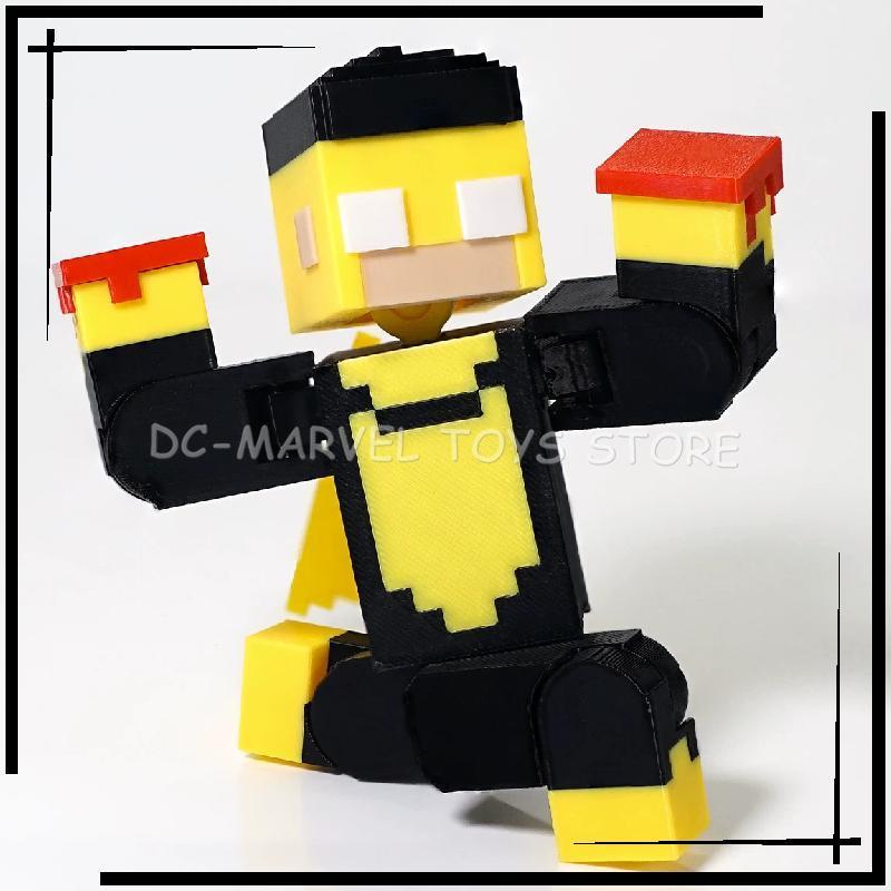 New In Stock 3d Printed Invincible Boy New Form The Cube Man Dummy13 T13 Multi-Jointed Movable Shapeshift Action Figure Toys