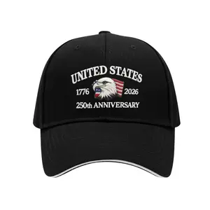 United States 250th Anniversary Baseball Cap 1776-2026 American Eagle US Flag Embroidery Dad Hat Patriotic Vintage USA Independence Day Hat Unisex For Men Women