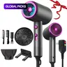 【Black Friday】Powerful Ionic Hair Dryer Kit with Diffuser, Concentrator, 3 Combs, Hanging Rack & User Manual, Multifunctional Professional Styling Tool for Frizz Reducing #GLOBAL PICKS