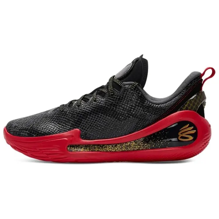 Under Armour Curry 12 Snake Year Low-Top Basketball Shoes for Men and Women with Slip-Resistant and Comfortable Design Trending Shoes, House White Official Shoes to Get / Maison Mihara