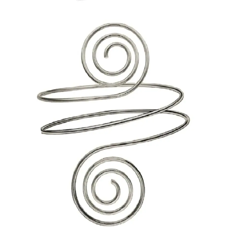 Spiral Upper Arm Cuff Bracelet Open Upper Arm Bangle Bracelet Simple Adjustable Armband  for Women