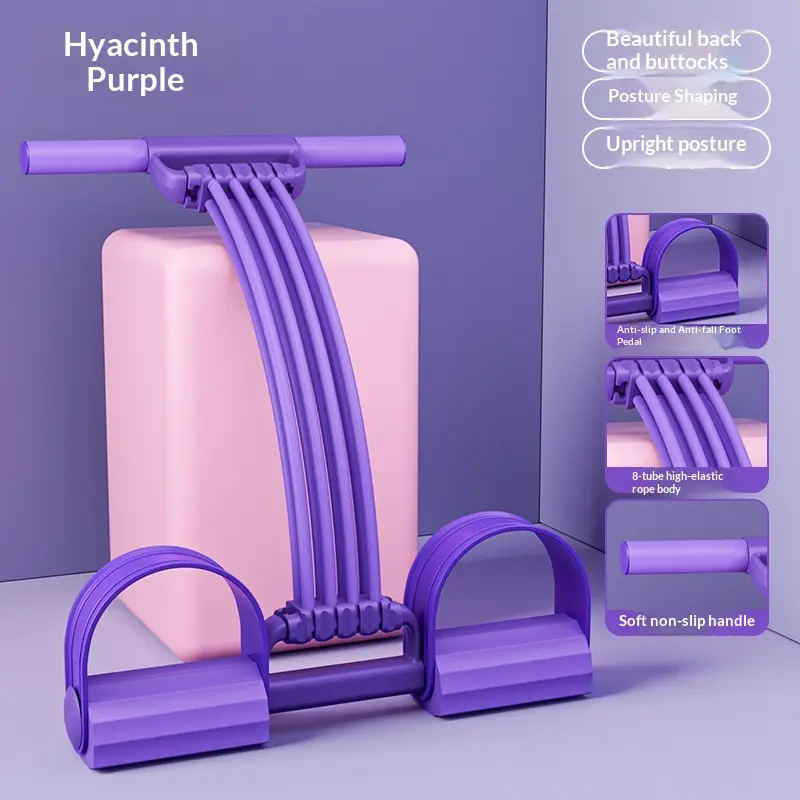 Womens Adjustable Shoulder-And Back-Open Foot-Operated Resistance Trainer