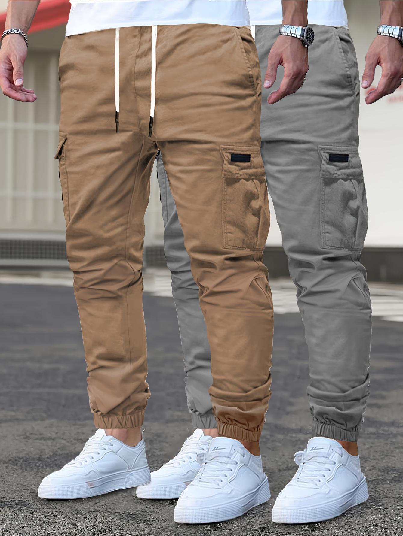 Heavy-duty grade |                     Men's Multi-Pocket Heavy Duty Work Pants Two-Piece Set