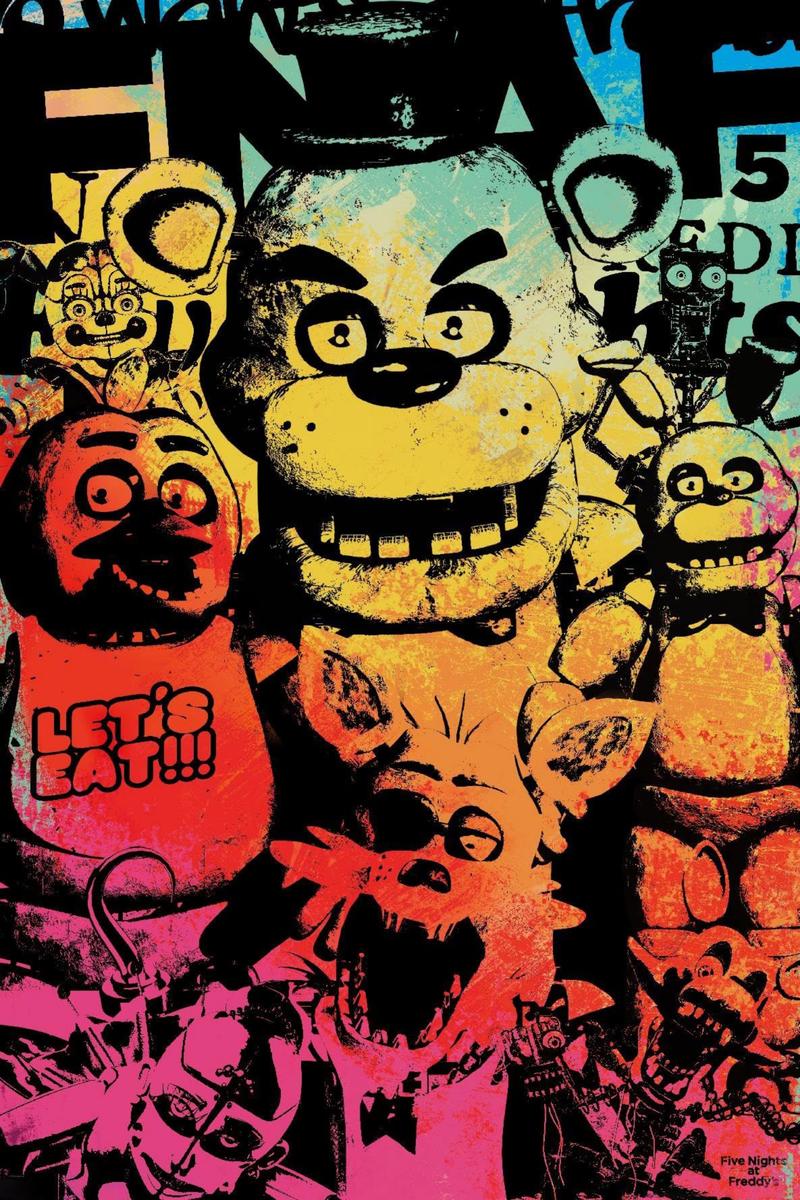 Interesting Fox Posters, Five Nights Freddy'S Posters, Five Nights On Freddy'S Celebration Wall Posters, High-Definition Canvas Posters, Cool Bedroom Aesthetic Art Posters, Retro Posters, Movie Posters, Wall Decorations, Retro Wall Art