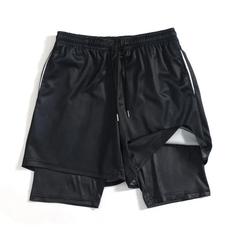 Anime Compression Set Fitness Suit For Men Quick Dry 3D Compression Shirt+Gym Shorts compression shirts gym shirts Sporty Style Clothes graphic tee