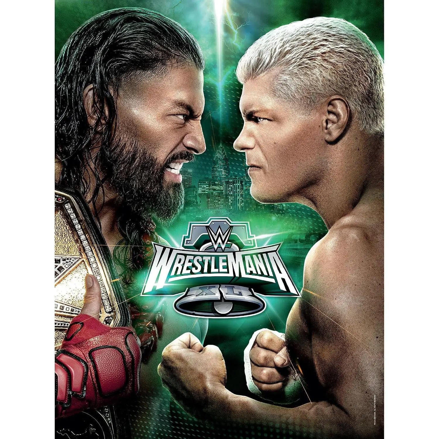 WWE WrestleMania Roman Reigns vs. Cody Rhodes Match-Versatile Plush Warm Blanket, Portable Soft Throw for Bedroom Office Trip Outdoor, Ideal Present for Family Friends All Holiday Occasions