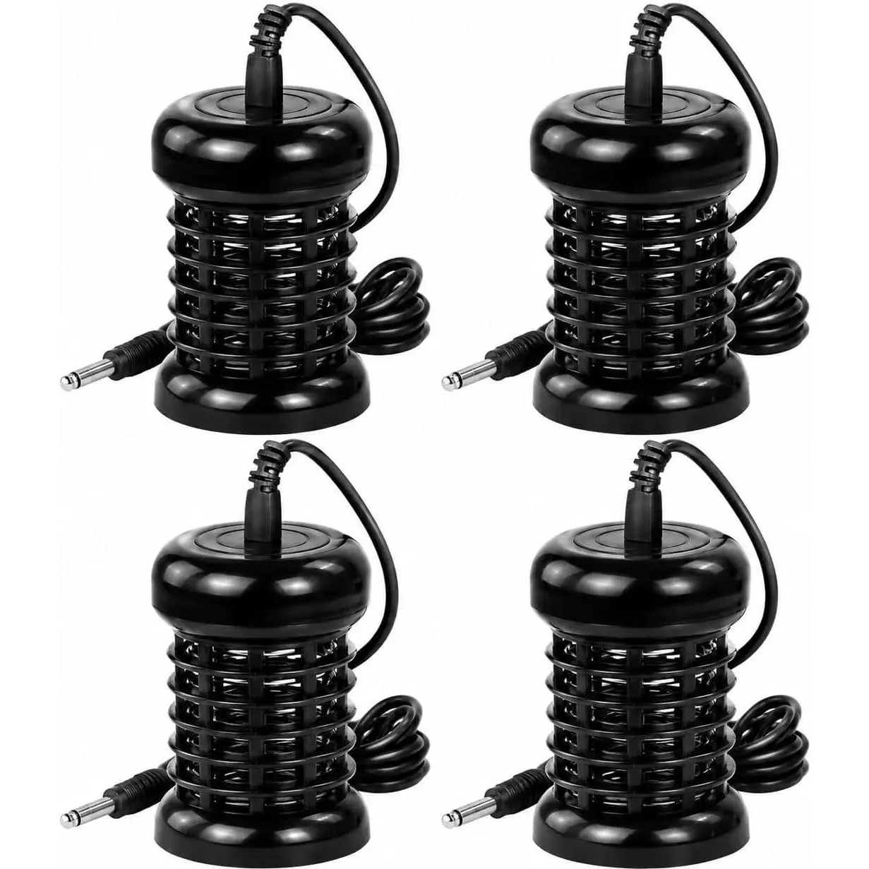 4PCS Durable Foot Spa Ion Head Replacements Reinforced Double Thick Steel Ionic Array Practical Replacement Accessories for Household Foot Bath Device