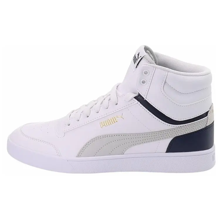 Puma Shuffle Mid 'White Grey Peacoat' 380748-05