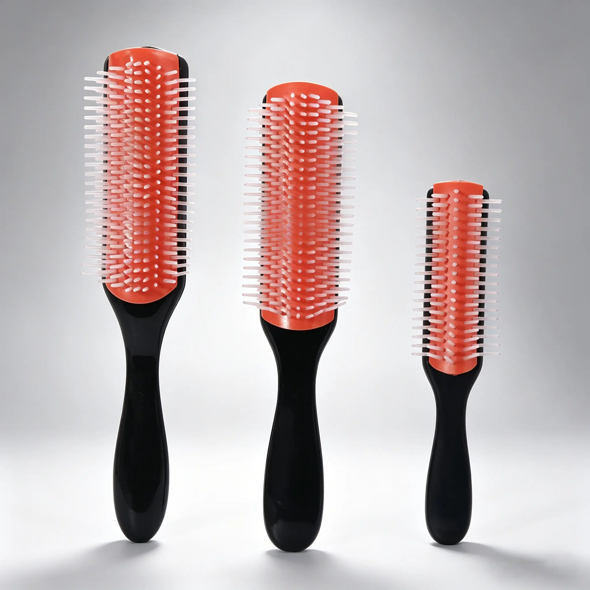 3pcs Detangling Comb Set, Anti-Static Hair Brush, Scalp Massager, Wet/dry Detachable Comb, Ideal for All Hair Types, Styling & Curl Separation