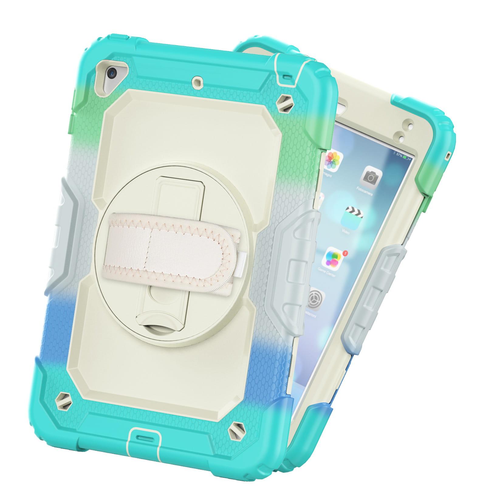 Shockproof Tablet Case with Shoulder Strap, Adjustable Stand Tablet Cover, Drop-proof Tablet Protective Cover Compatible with iPad Mini 4/5