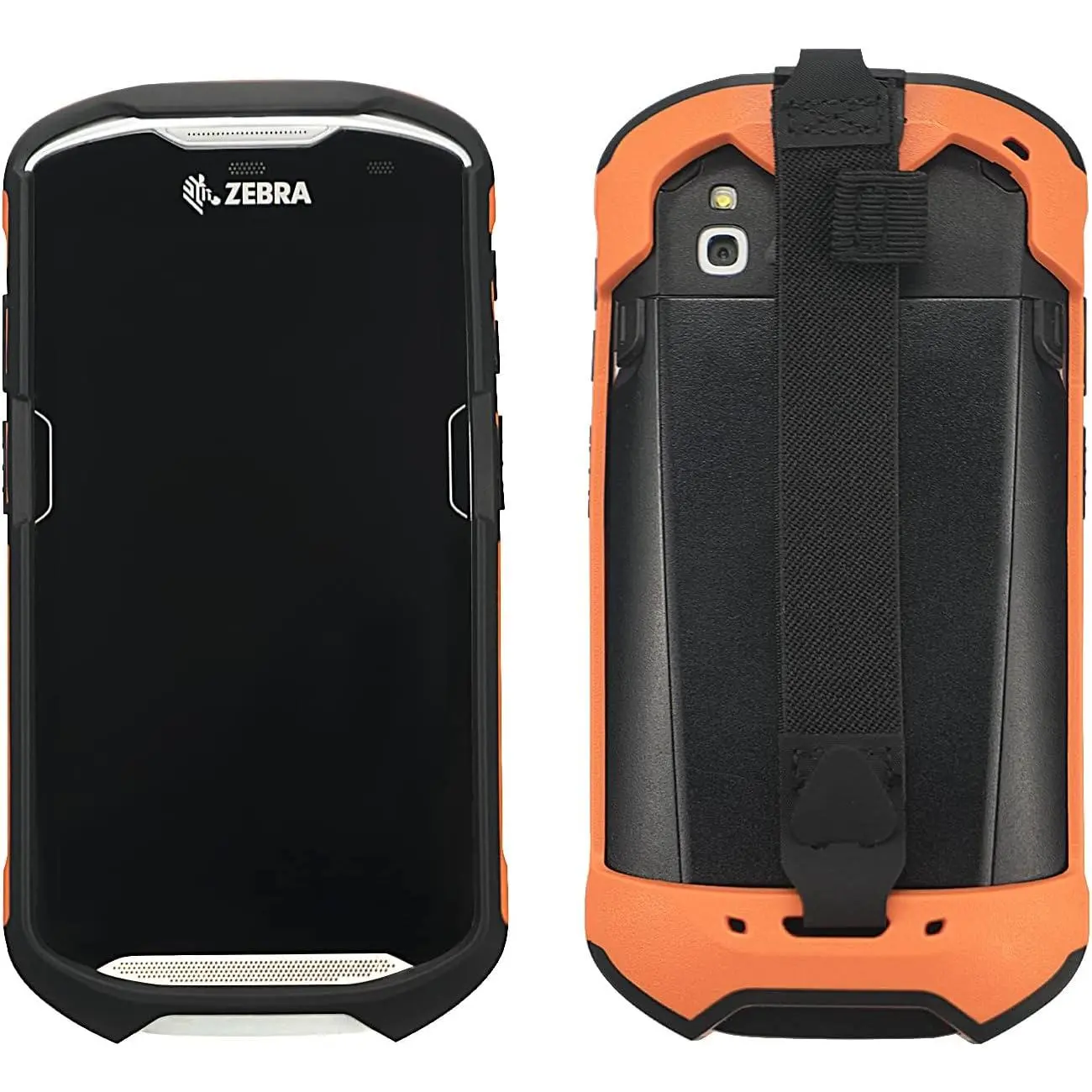 Protective Cover Bumper Case Rugged Boot with Hand Strap for  TC51 TC510K TC52 TC56 TC57 Orange