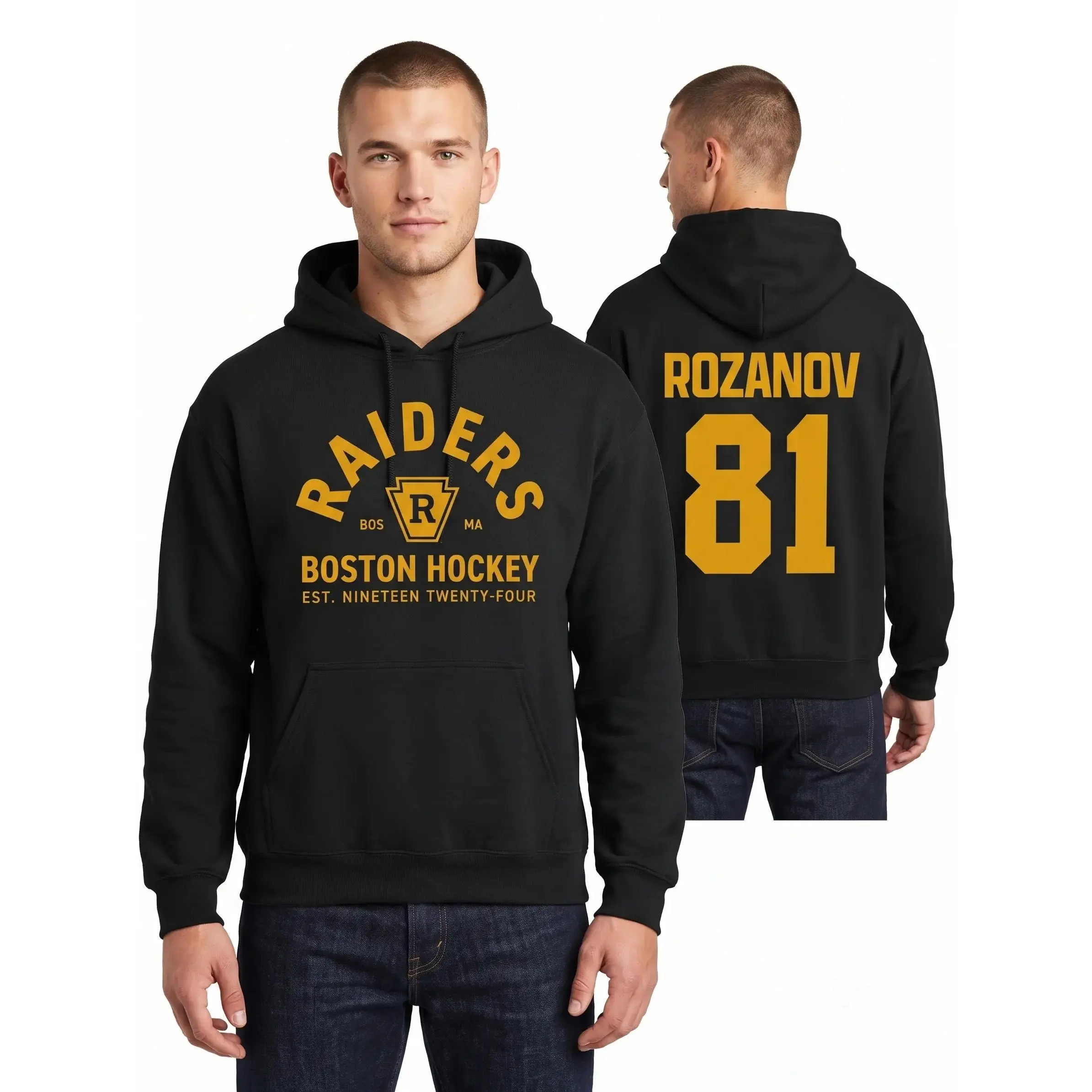 🏑 🎬 Men's Hoodie - Menswear Tops, Team Ilya Rozanov # 81 Vintage,  LGBT Hockey Romance Unisex Movie-Inspired Sweatshirt