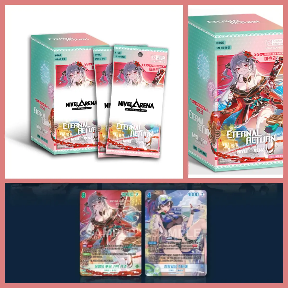 Nikke Goddess of Victory Nivel Arena BT05 Booster Box - Eternal Return Korea