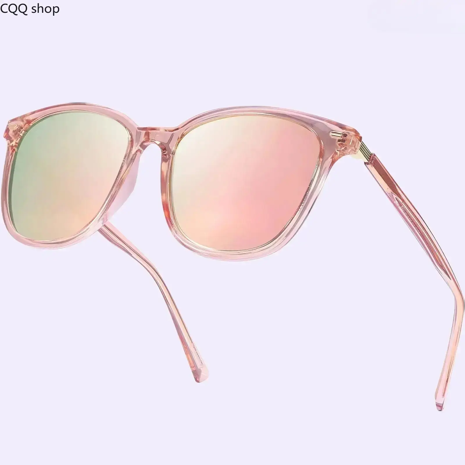 MYIAUR Trendy Big Style Polarized Sunglasses for Women, Luxury Gold-Plated Frame with UV400 Anti-Glare Protection, Fashion Stylish Shades Perfect Daily Accessory & Ideal Christmas Gift 2026 New Arrival summerwins