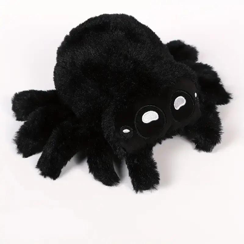 Spider Design Plush Toy, Cute Plush Spider Toy, Soft & Comfy Plush Toy, Soft Stuffed Animals, Funny Toy for Kids, Holiday Party Supplies