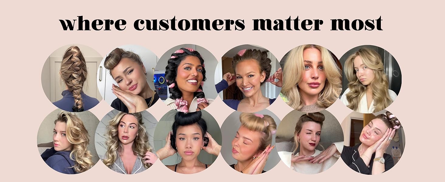 Heatless Curls Overnight Hair Curler to Sleep In Soft Large Jumbo Hair Rollers Flexi Rods for Long Hair Blowout Look Big Curl, No Heat Overnight Curls Satin Heatless Curling Rod Set with Claw Clip