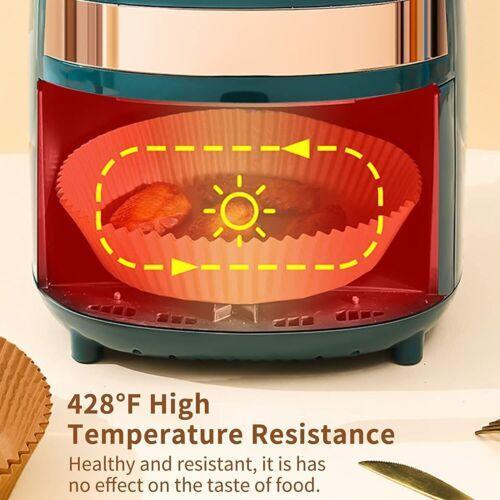 Food Grade Air Fryer Liners 100 pcs Disposable Paper Liner for Baking Roasting Microwave Easy To Clean Round Cookware Utensils Food Grade Air Fryer Liners 100 pcs Disposable Paper Liner for Baking Roasting Microwave Easy To Clean Round Cookware Utensils