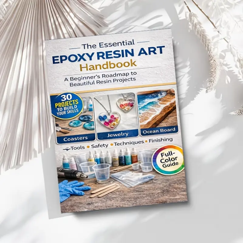 Introduction to Epoxy Resin Art: Includes 30 beginner projects, tutorials from scratch to mastery, blending and curing techniques, color matching and glitter, mold making and demolding, and more
