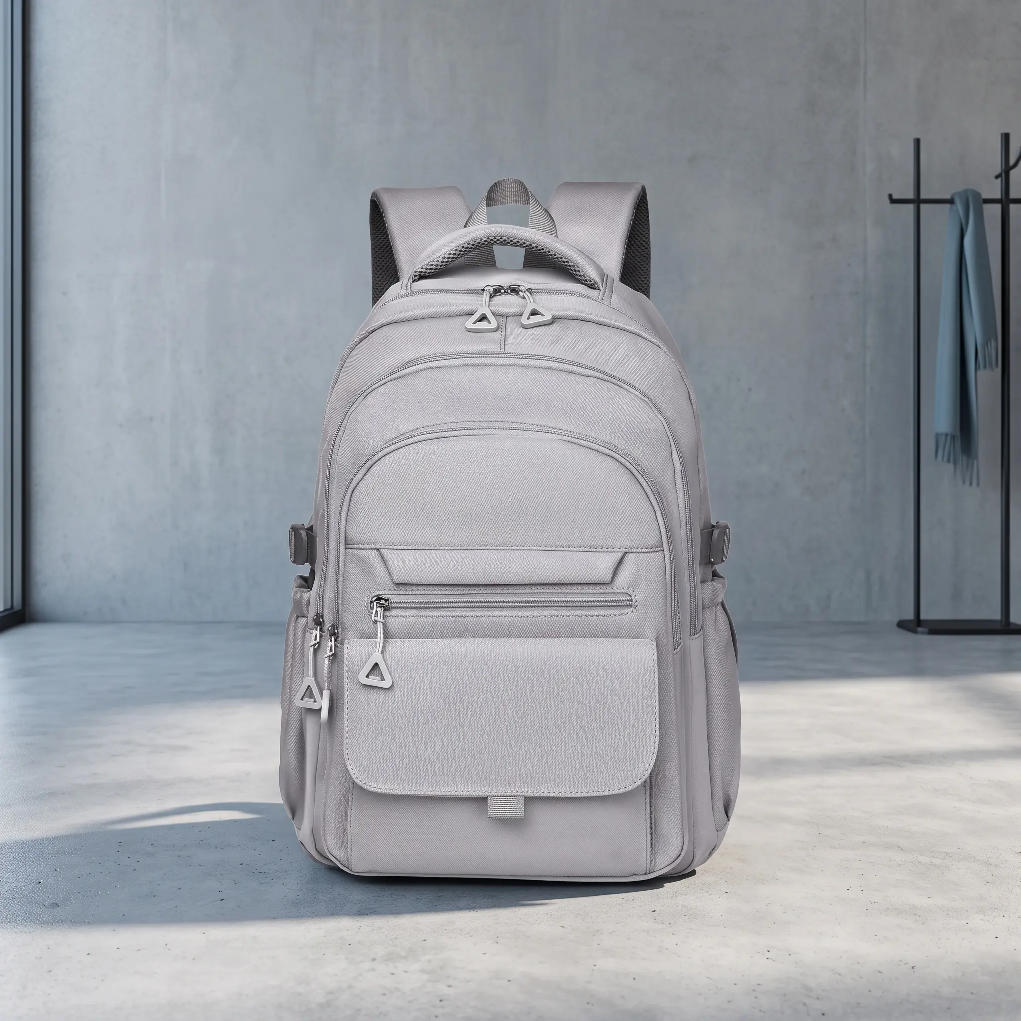 Large Capacity Business Travel Backpack, Multi-Pocket Laptop Bag for Work & Commute.