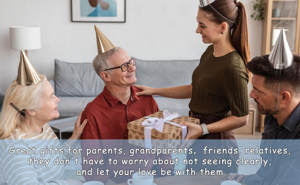 Reading Glasses with Light Magnifying Glasses with Light Led Magnifier Eyeglasses Nighttime Reader Frame Eyewear+2.5