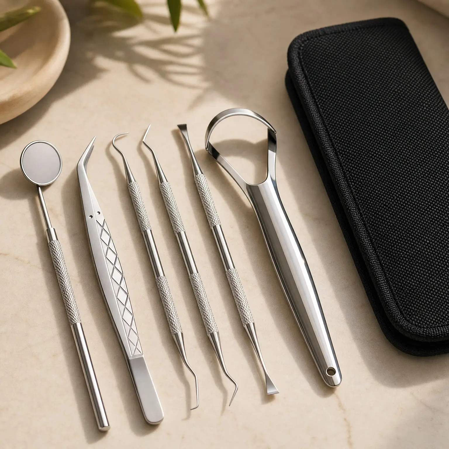 Plaque Remover for Teeth - Dental Tools Kit with Dental Pick, Tartar Scraper, Teeth Cleaning Tools, Dentist ToolsGift