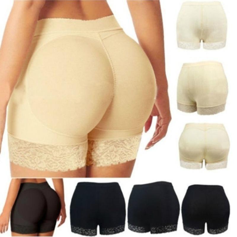 Women's Shapewear Body Shaper Buttock Lifter Fake Butt Padded Panties Hip Lift Sculpt Boost Lace Up Compression Tummy Control SpringStatements