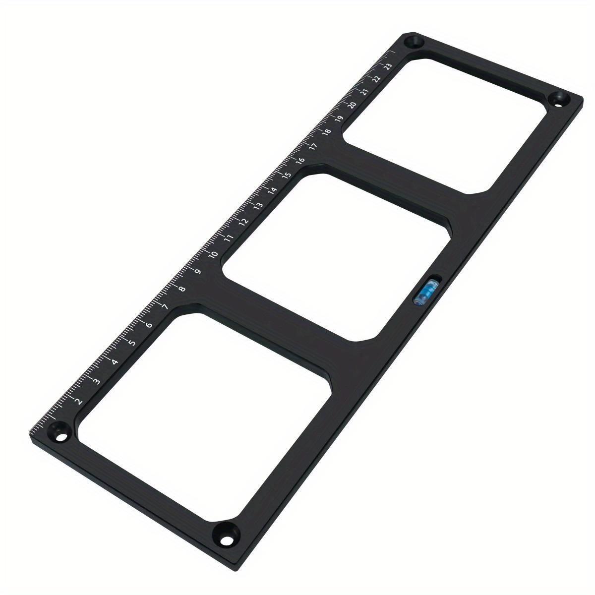 Switch Socket Opening Template, 86 Type Socket Box Hole Template, Wood Board Slotting Template for Cabinet Woodworking Tool Accessories