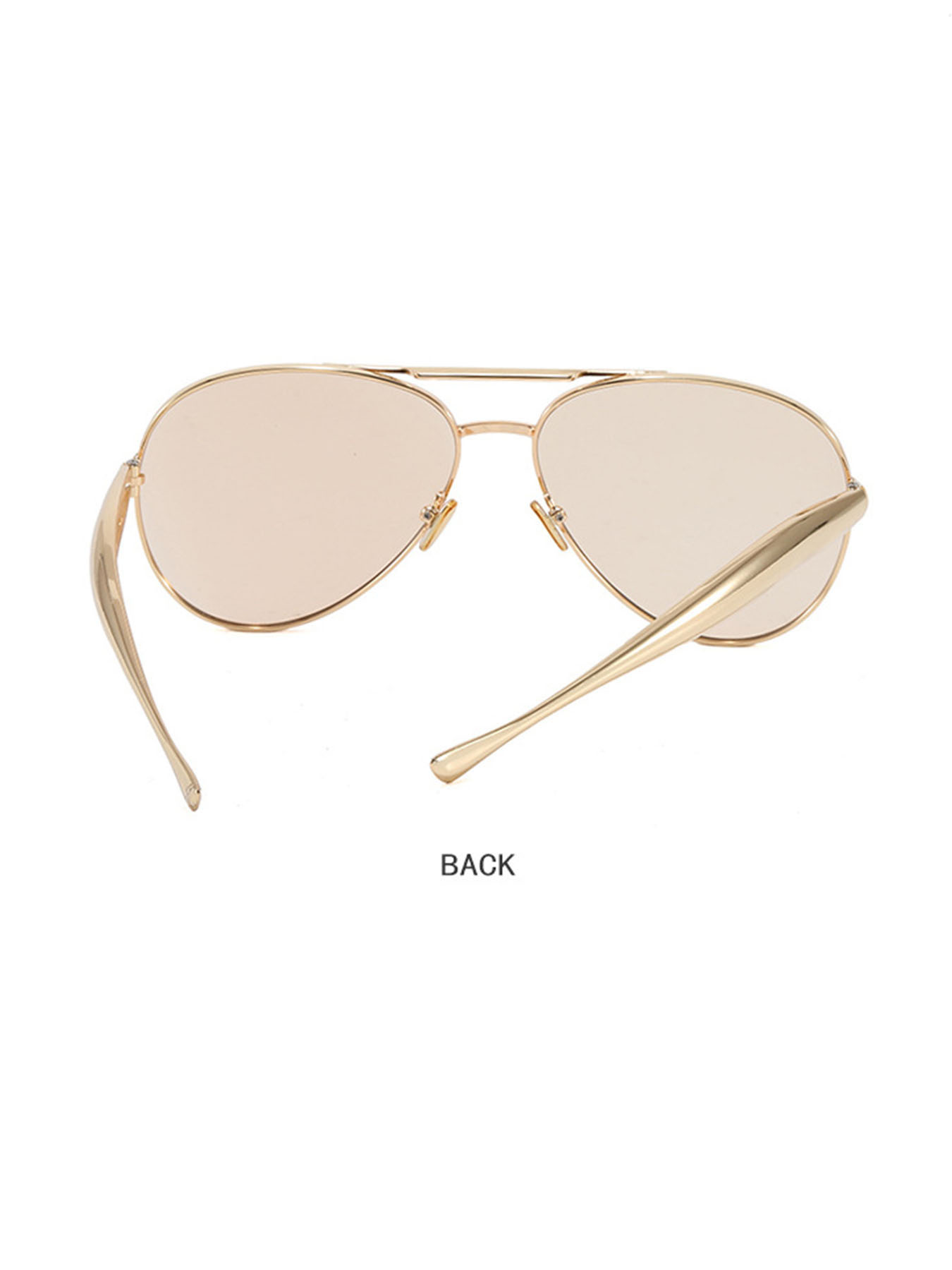 Retro Aviator Sunglasses, Trendy Street Style Glasses for Outdoor Sports, UV Protection Glasses for Beach Parties, Trendy Vintage Sunglasses