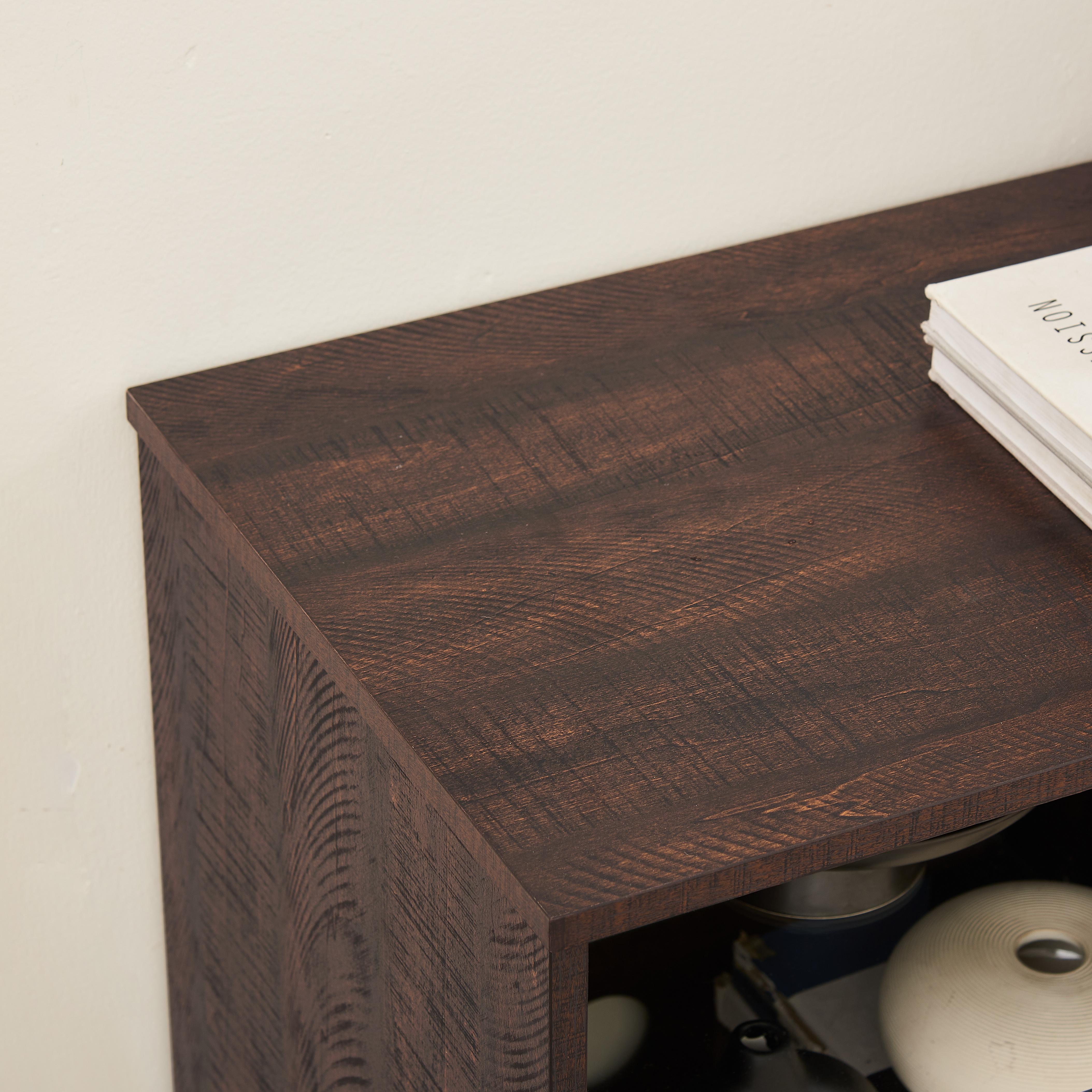 [Bellemave]TV Stand Electric Fireplace TV Stand with Glass Shelves, 3D Fireplace TV Stand with LED Lights Wood with USB Charging Outlet Modern Television Table Center for TV up to 32-62" ESP 58''W*15.5''D*24.4