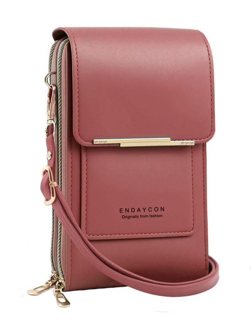 2026 Trendy Minimalist Elegant Women's Touchscreen Crossbody Phone Wallet - Multi-Card Slots & Coin Pouch | Adjustable Strap Water-Resistant | Shopping/Travel Multiple Colors Must-Have 2026 Trendy Minimalist Elegant Women's Touchscreen Crossbody Phone Wallet - Multi-Card Slots & Coin Pouch | Adjustable Strap Water-Resistant | Shopping/Travel Multiple Colors Must-Have