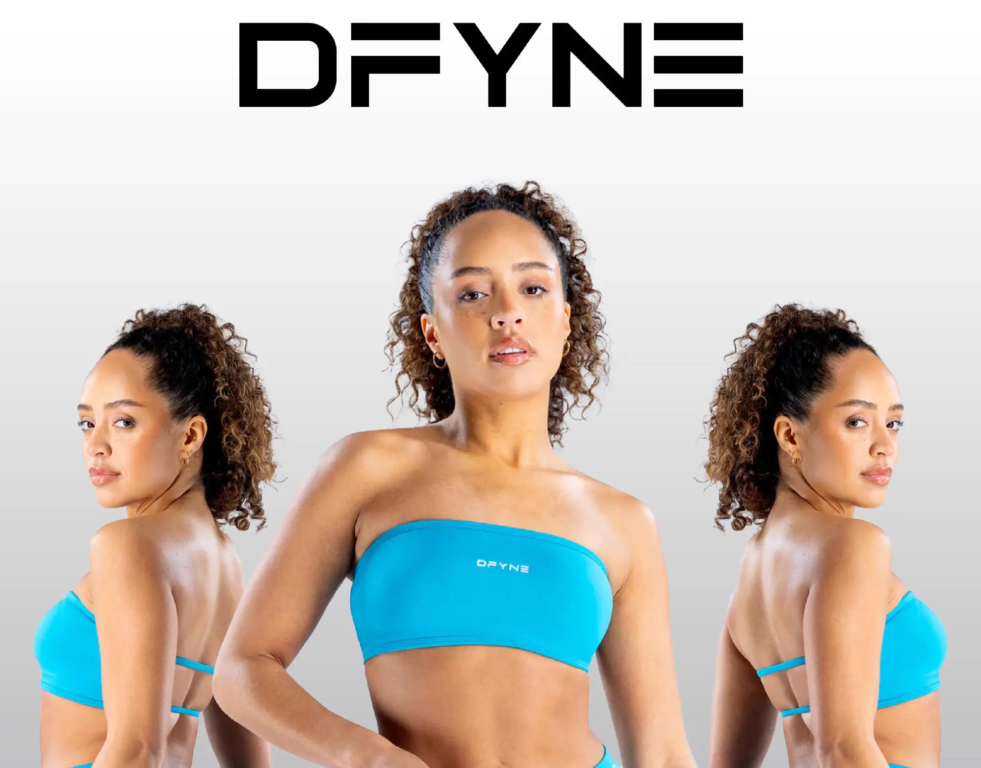 DFYNE Backless Bandeau Sports Bra |   Highly breathable design, comfortable for fitness training and everyday wear.