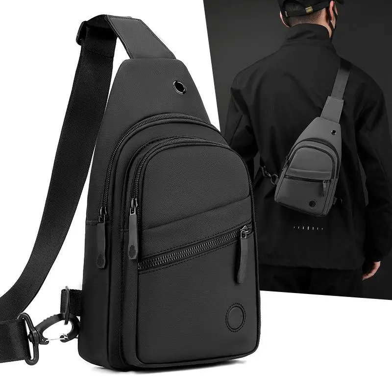 Small Sling Backpack Crossbody Sling Bag, Chest Bag Daypack Fanny Pack Cross Body Bag for Outdoors Hiking Traveling, Adjustable Crossbody Strap, Multifunctional Portable Bag Fathers Day Gift tiktokshopbacktoschool