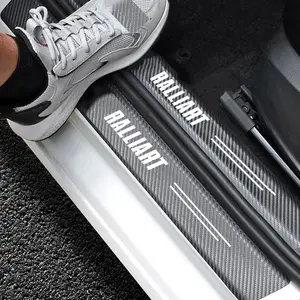 Car Sill Protector Decoration Sticker, Welcome Pedal Protection Strip, for Mitsubishi Lancer Ralliart, Evolution, Colt, Galant, Mirage, Pajero, Triton, Xforce