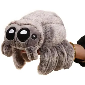 Spider Plush Toy 9 inches - This Cute Spider Plush Animal Toy, is Perfect Birthday Gifts, Halloween, and Valentine's Day Alone!