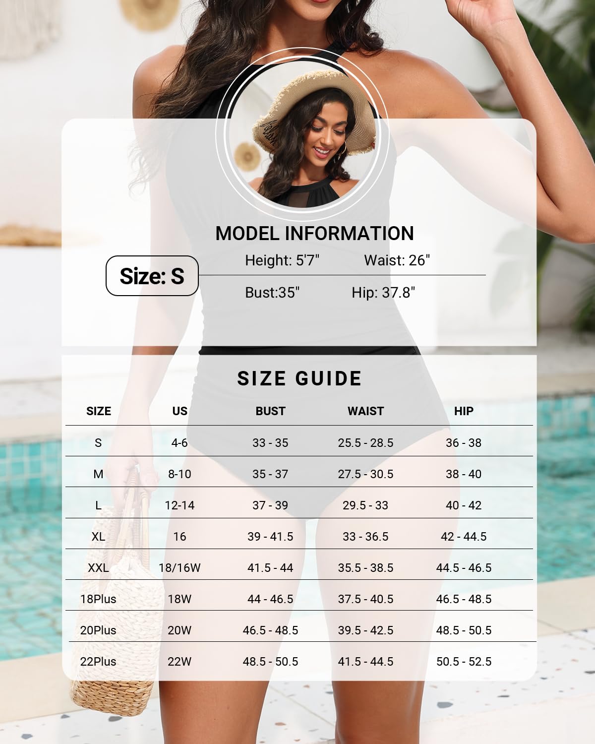 Tempt Me Women One Piece Swimsuit High Neck Plunge Ruched Tummy Control Bathing Suit Plus Size Full Coverage Swimsuit for Women