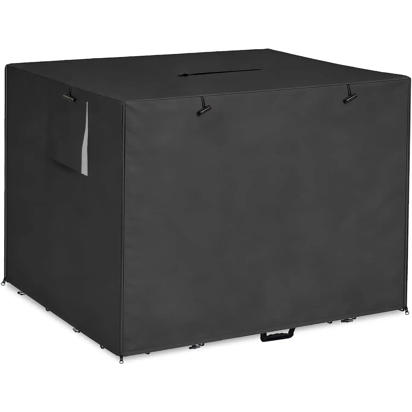 42 Inch Wire Dog Crate Cover Durable Windproof Privacy Polyester Pet Kennel Covers Breathable Blackout Cover for 1/2/3 Door Dog Cage (42" L x 28" W x 30" H, Black)