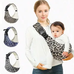 Adjustable Baby One-Shoulder Carrier, Newborn to Toddler, Hip Support, Ergonomic Infant Wrap Backpack, Multifunctional Carrying Strap, Hands Free Carrier