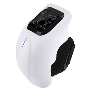 Rechargeable Far Infrared Laser Knee Massager, Knee Pain Tool, Heat Therapy Vibration Multi-Function, Joint Pain Relief, Gift for Family Health