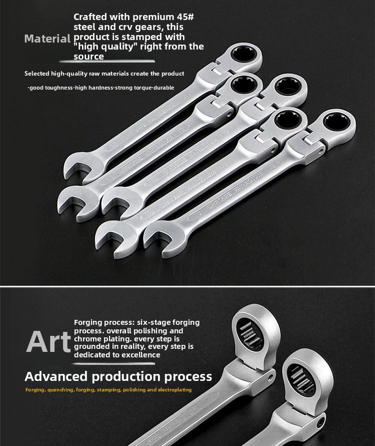 VEVOR Cordless Wrench Set 16 Piece Power Tool Electric Wrench Set with Ratchet Head Battery Operated for Home Repair and DIY Projects Toolbox Hand Metal Capacity Large spanner Multi-Purpose