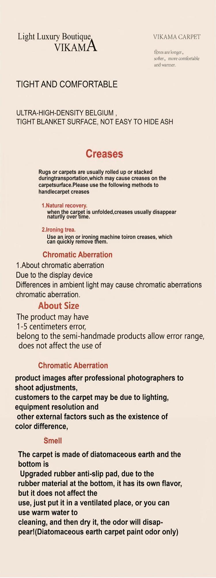 VIKAMA Black And White Faux Cashmere Round Floor Mat Soft Machine Washable Living Room Bedroom Decoration Stylish Home Accents