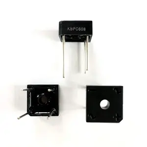 New 10Pcs 800V 6A DIP-4 Single Phase Silicon Bridge Rectifiers for KBPC608 KBPC-608 KBPC608PBF KBPC608-PBF