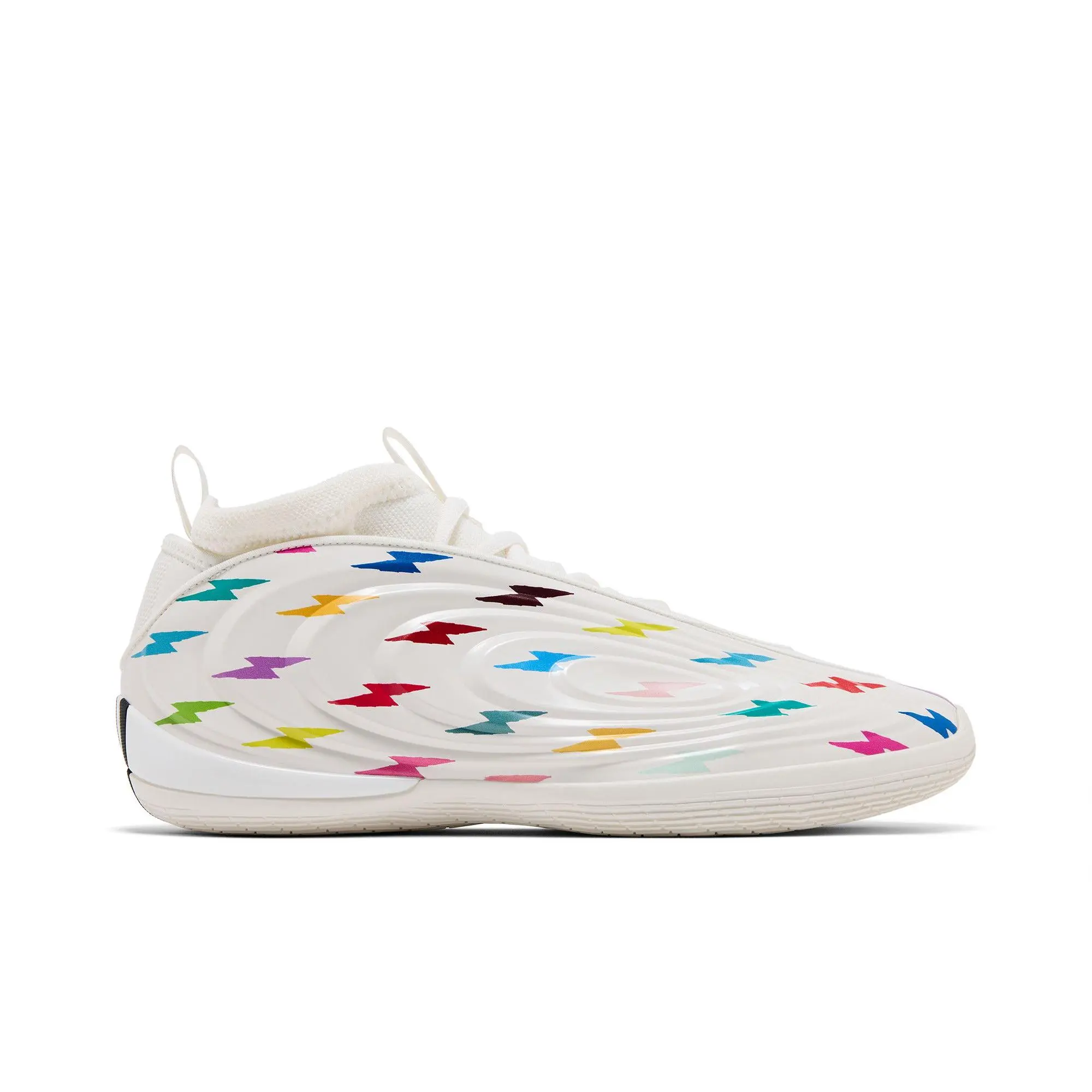 Jalen Williams x adidas Harden Vol. 10 PE 'Thunderbolt' (Unisex) Core White/Core White/Core Black basketball shoes KZ7544