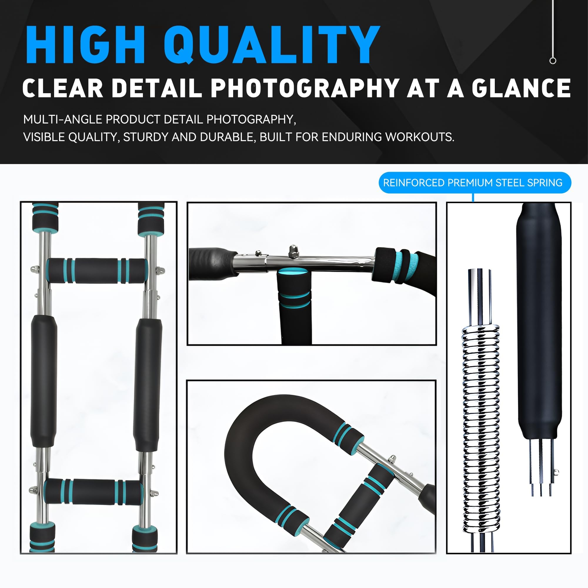 Arm Trainer Chest workout Strengthen Chest and Arm Muscles Men's Fitness Trainer Detachable Portable Spring Resistance Home Fitness Equipment Arm Trainer Chest workout Strengthen Chest and Arm Muscles Men's Fitness Trainer Detachable Portable Spring Resistance Home Fitness Equipment