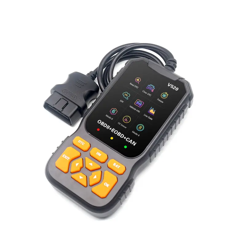 OBD2 Car Scanner Diagnostic Tool, V520 Vehicle OBDII/EOBD Code Reader, Enhanced Automotive Fault Code Reader Scanner Accessories, Universal for Most Vehicles After 1996