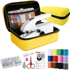 Sewing Machine for Beginners, & with 2 Speeds & Complete Sewing Kit, Mini Sewing Machine for Quick Repair, DIY Crafts, Home and Travel Use