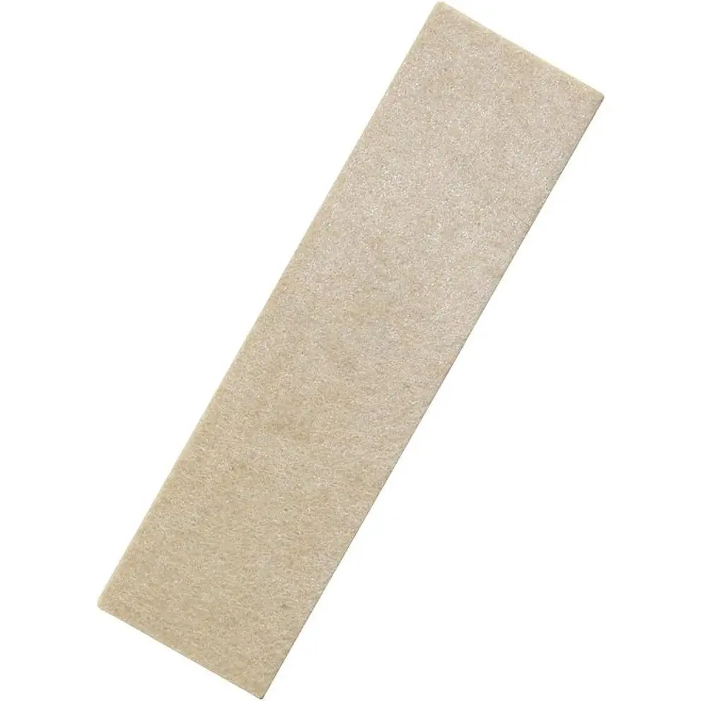 2-1/2" x 9" XL Rectangle Reusable Felt Furniture Sliders for Hard Surfaces, Anti-Slip Protective Furniture Moving Pads for Beds, Sofas, Dressers, Set of 4, BeigeGift