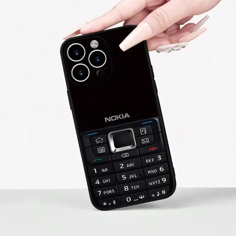 The Analog Archive Relic Your Vintage Nokia Keypad Case For Tactile Texting Nostalgia & Unbreakable Memories. Digital Nostalgia Core, Tactile Comfort, Retro Tech Print, Y2K Minimalism, Iconic Armor