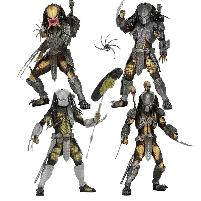 2026 new hot item NECA Masked Scar Predator Action Figure Celtic Scar Predator Action Figurine Collectible Model Toy Gift 18cm